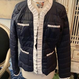 White house black market size large, Baby puffer jacket.